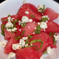 Feta-Licious Watermelon Salad recipe