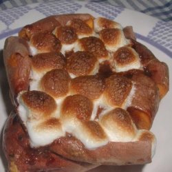 Texas Roadhouse Style Baked Sweet Potato recipe