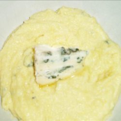 Creamy Blue Cheese Polenta recipe