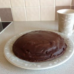 Gigantic Jaffa Cake recipe