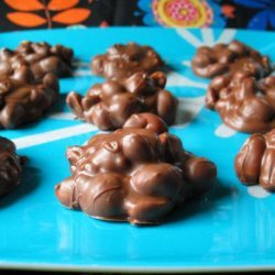 Lisa's Homemade Chocolate Covered Peanuts recipe