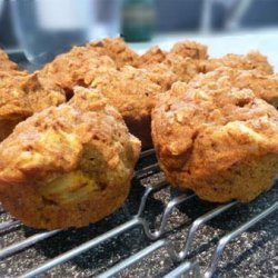 Pumpkin Apple Oat Muffins recipe