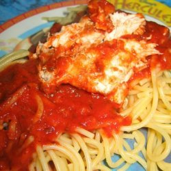Chicken Cutlet Parmesan With Tomato Sauce recipe