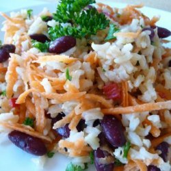 Mexican Inspired Brown Rice Pilaf recipe