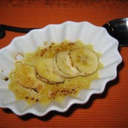 Banana Creme Brulee recipe