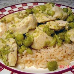Lemon Garlic Chicken With Rice recipe
