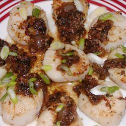 Vodka Scallops With Seasoned Chipotle and Shallots recipe