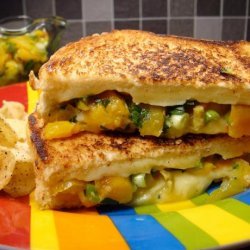 Gourmet Grilled Cheese Sandwich Milan Style recipe