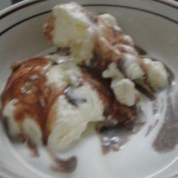 Marshmallow Fudge Ice Cream Topping recipe