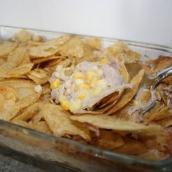 Mom's Potato Chip Tuna Casserole recipe