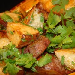 New Potatoes With Garlic and Cilantro recipe