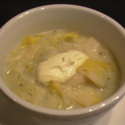 Leek and Thyme Soup recipe