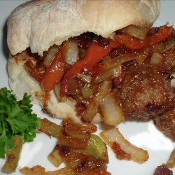 Meatball Sub Sandwich (or Mini Meatloaves) recipe