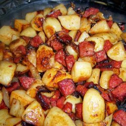 Pepperoni Potato Bake recipe