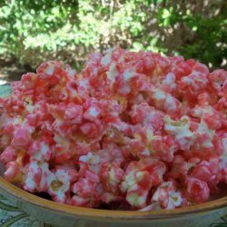 Sweet Pink Popcorn recipe