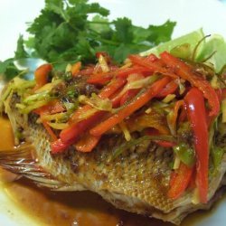 Gingered Fish from the Islands recipe