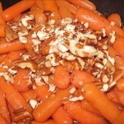 Sweet Carrots With Pecans recipe
