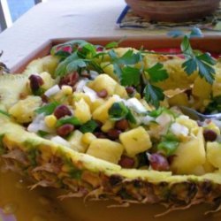 Black Bean and Mango Pineapple Salsa recipe