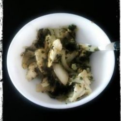 Scrambled Egg Whites W/Spinach & Garlic (For One) recipe