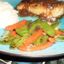 Ww Hoisin Snow Peas and Peppers - 2 Pts. recipe