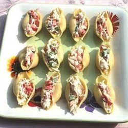Seafood Salad Stuffed Shells recipe
