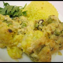 Indian-Spiced Stuffed Cauliflower recipe
