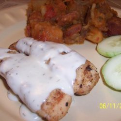 Chicken With Blue Cheese recipe