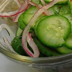 Cucumber Onion Salad recipe
