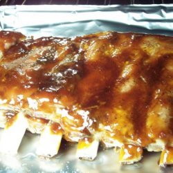 Baby Back Ribs with Espresso BBQ Sauce recipe