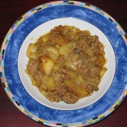 Ground Beef and Potato Curry recipe