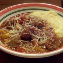 Giada's Sausage, Peppers, and Onions recipe