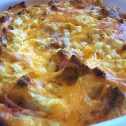 Ham and Cheese Strata recipe