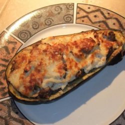 Moussaka-Style Stuffed Eggplant (Aubergine) recipe