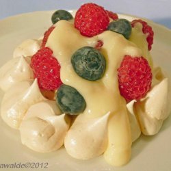 Berries With Custard Sauce (Light and Easy) recipe