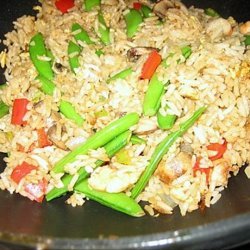 Shrimp and Egg Fried Rice recipe
