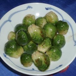 Brussels Sprouts In Browned Butter recipe