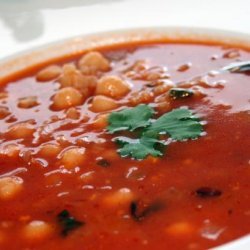 Egyptian Chickpea and Tomato Soup recipe