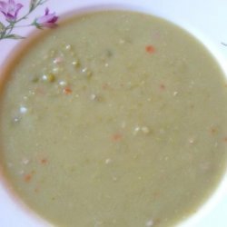 Split Pea Soup a La Julia Child recipe