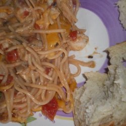 Chicken Spaghetti (Baked Spaghetti) recipe
