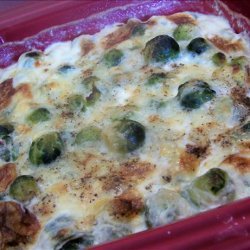 Gratin of Brussels Sprouts recipe