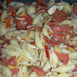 Pepperoni Pizza Pasta Salad recipe