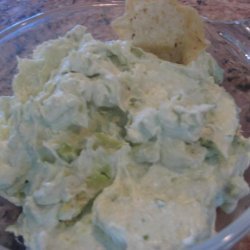 Avocado-Cream Cheese Dip recipe