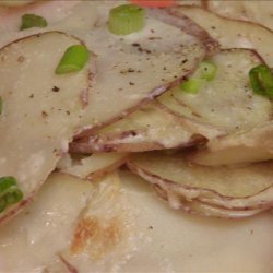Won't Mess up Your Oven Scalloped Potatoes recipe