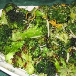 Roasted Broccoli With Brazil-Nut Pesto recipe