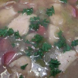 Chicken, White Bean and Sausage Cassoulet recipe