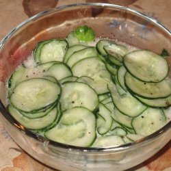 German Cucumber Dressing recipe