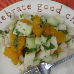 Jicama Salad With Cilantro and Chiles recipe