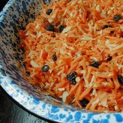 Sweet carrot and coconut Salad recipe