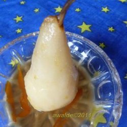 Orange Liqueur Pears recipe