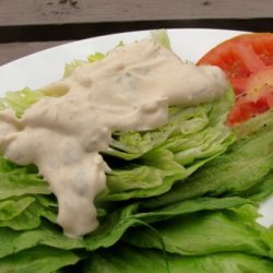 Pioneer Woman's Homemade Ranch Dressing With Iceberg Wedges recipe